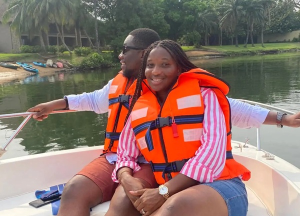 Daniel Ofori Asante and late wife Theresa Boakye Dua