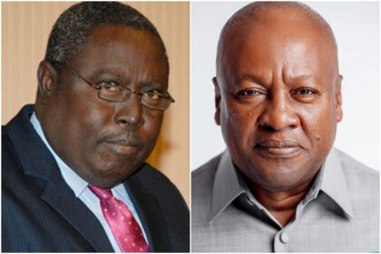 Martin Amidu and President John Dramani Mahama