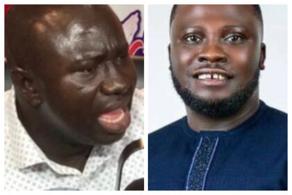 Paul Yandoh and Dr Frank Amoakohene