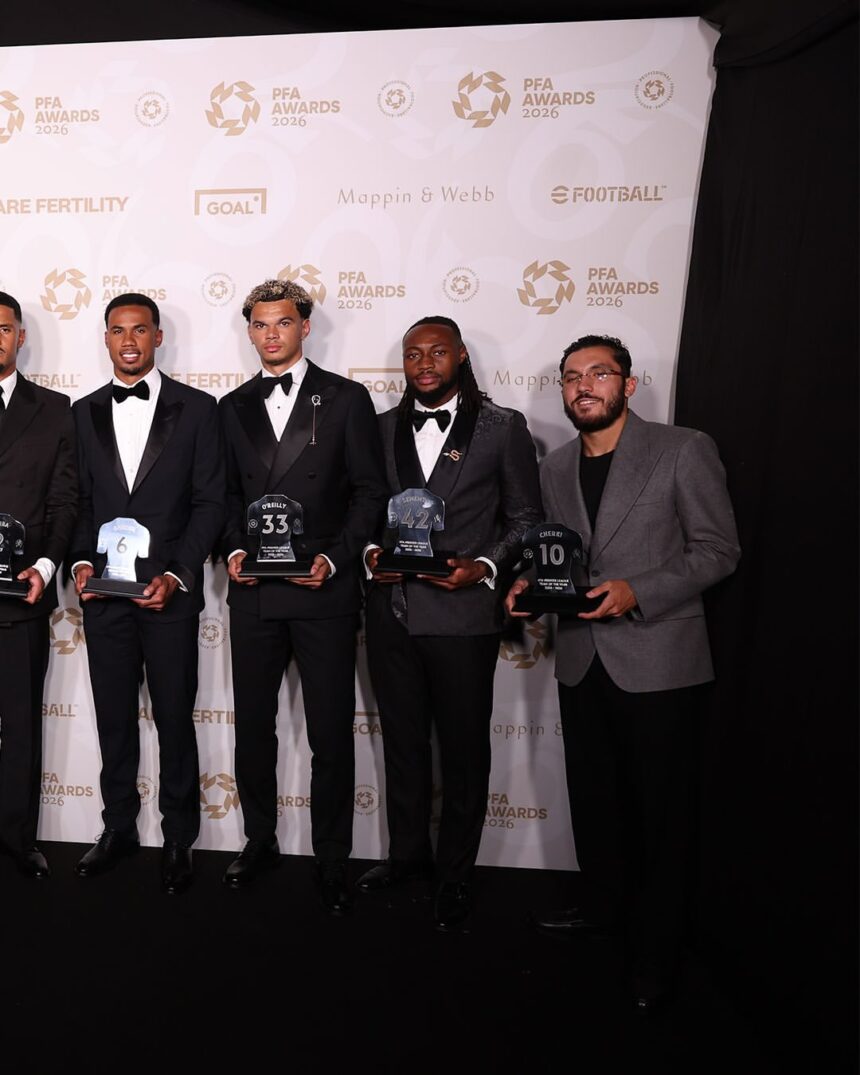 The PFA Premier League Team of the Year