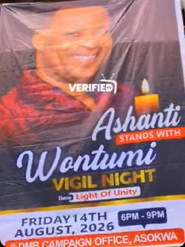 Wontumi vigil plans trigger heated reactions on social media