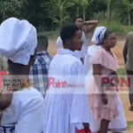 church members ‘fight’ police