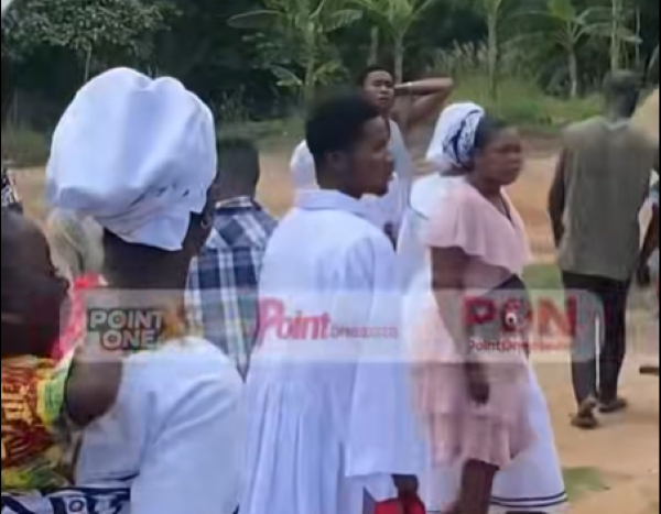 church members ‘fight’ police