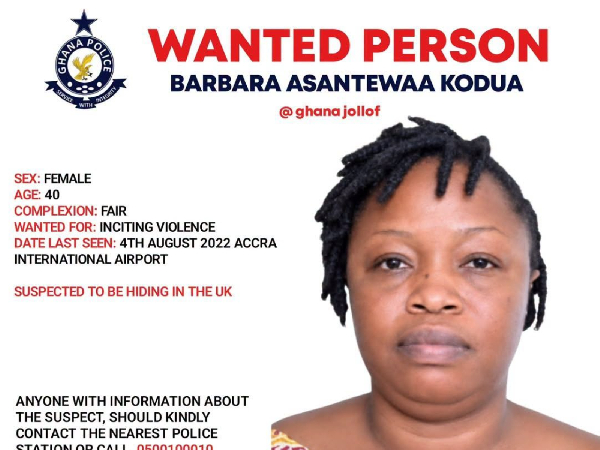 Ghana Jollof declared wanted