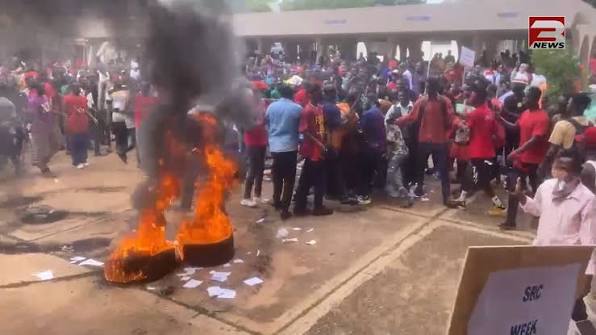 demonstration at Tamale Technical University