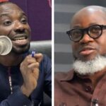 Dennis Miracles Aboagye and EOCO boss Raymond Archer