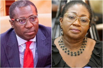 Minority Leader Alexander Afenyo-Markin and Deputy Minority Leader Patricia Appiagyei