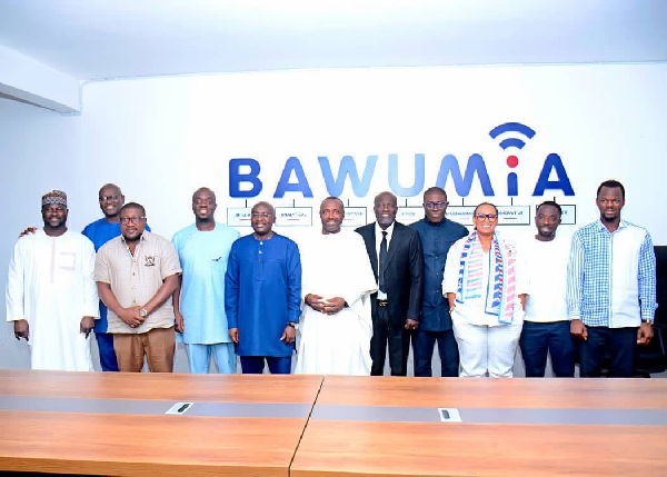 new NPP leadership with Dr Mahamudu Bawumia