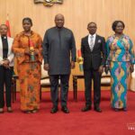 President John Dramani Mahama has urged newly sworn-in Deputy Chairpersons of the Electoral Commission (EC)