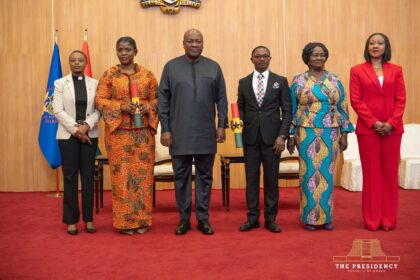 President John Dramani Mahama has urged newly sworn-in Deputy Chairpersons of the Electoral Commission (EC)