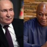 Russia President Putin and John Mahama