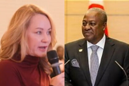 Russian Woman Praises Mahama